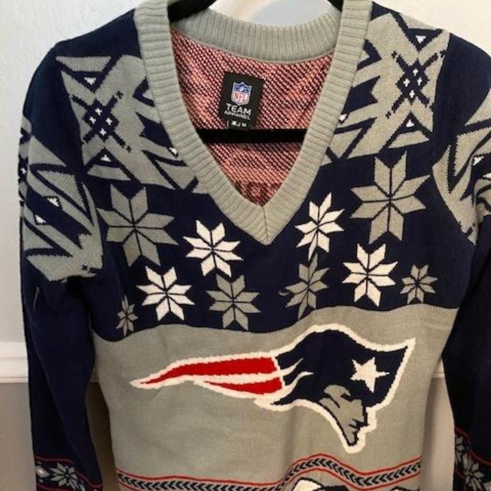 New England Patriots Ugly Sweater